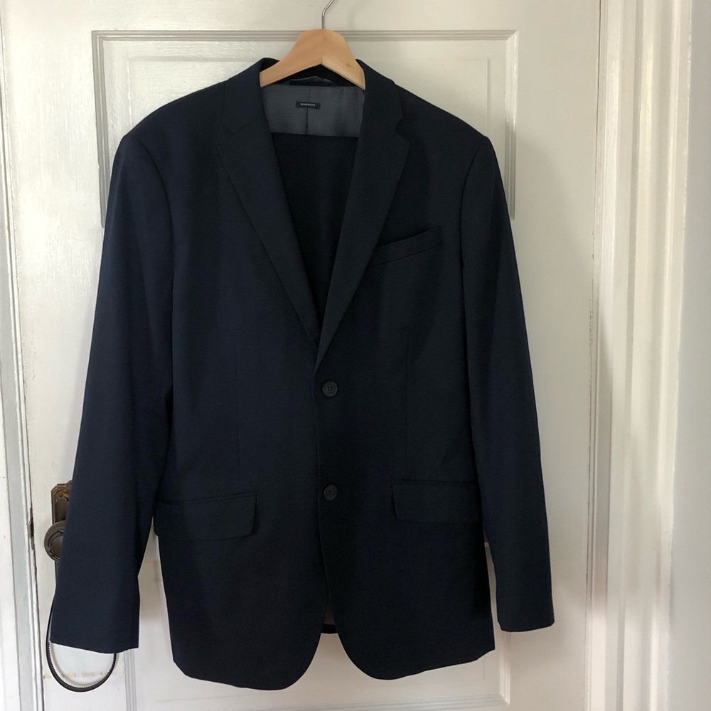 Dark Navy Blue PERRY ELLIS Suit